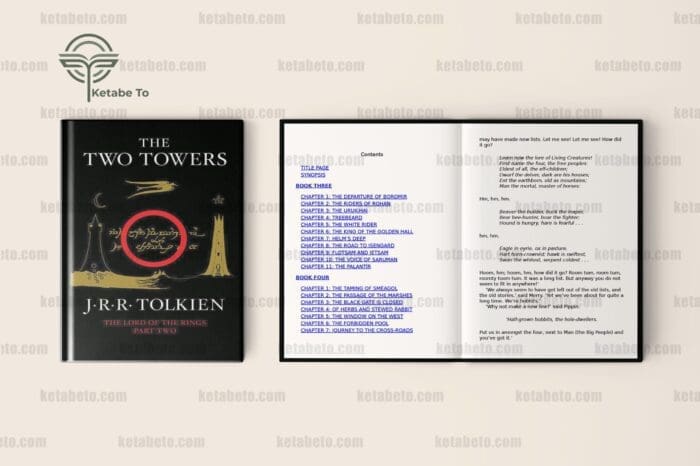 کتاب Lord Of The Rings | کتاب Lord Of The Rings : The Two Towers | خرید کتاب Lord Of The Rings | خرید کتاب Lord Of The Rings : The Two Towers | سه گانه ارباب حلقه ها