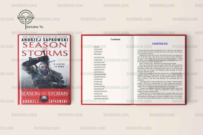 کتاب Season of Storms | کتاب Season of Storms: The witcher 8 | خرید کتاب Season of Storms | کتاب The Witcher | کتاب Wiitcher