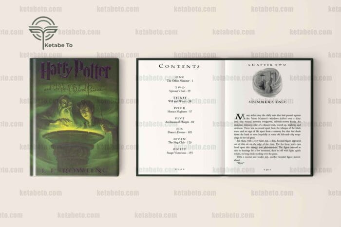 کتاب Harry Potter and the Half Blood Prince | خرید کتاب Harry Potter and the Half Blood Prince | کتاب هری پاتر و شاهزاده دورگه | کتاب های Harry Potter