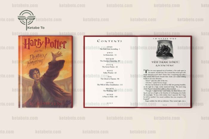 کتاب Harry Potter and the Deathly Hallows | خرید کتاب Harry Potter and the Deathly Hallows | کتاب هری پاتر و یادگاران مرگ | کتاب های Harry Potter